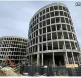 Ход строительства дома секция 1 в ЖК Звезды -