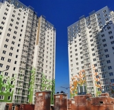 Ход строительства дома 6 в ЖК Атмосфера -
