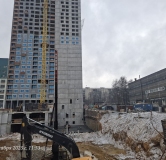 Ход строительства дома 26, секция 5 в ЖК Б-26 -
