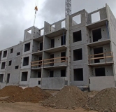 Ход строительства дома 1 в ЖК Новый Бронный -