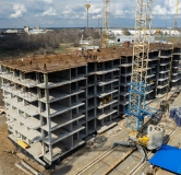 Ход строительства дома № 4.2 в Жилой Парк Сокольники -