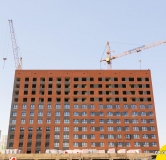 Ход строительства дома 8, 1 этап в ЖК Новобережье -