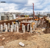 Ход строительства дома 4 в ЖК Родные росы -