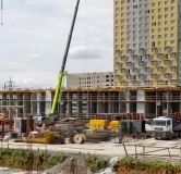 Ход строительства дома 1 в ЖК Уральский сад -