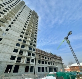 Ход строительства дома 2 в ЖК Аквамарин (Авторский дом на Донской) -