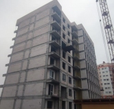 Ход строительства дома 1 в ЖК Ривер Парк -