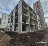 Ход строительства дома литер 19 в ЖК Волна -