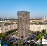 Ход строительства дома 1 в ЖК Luna -