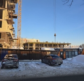 Ход строительства дома 2 в ЖК Локомотив -