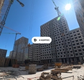 Ход строительства дома Литер 4 в ЖК Порто Ново -