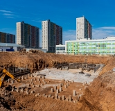 Ход строительства дома № 56 в ЖК КМ Анкудиновский Парк -
