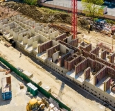 Ход строительства дома Литер 3, 4 этап в ЖК Флора -
