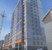 Ход строительства дома блок А в ЖК Перспектива -