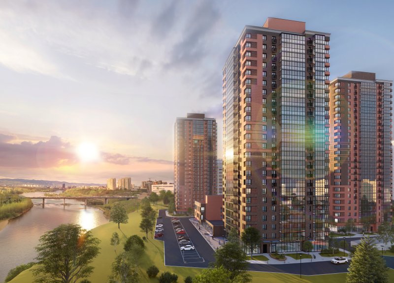 Дом № 1 в ЖК Айвазовский-Енисей (АйвазоSKY) - фото 1