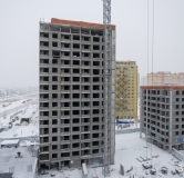 Ход строительства дома № 1, корпус 1 (ГП-5.2) в ЖК Уездные кварталы -