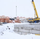 Ход строительства дома Литер 18, секция А,Б в ЖК Рассвет -