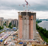 Ход строительства дома 39 в ЖК Живи! в Рыбацком -