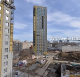 Ход строительства дома 4.3.3 в ЖК Екатерининский Парк -