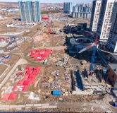 Ход строительства дома 2, 5 этап в ЖК Чижи -