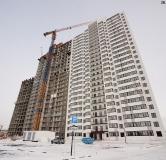 Ход строительства дома 1, секция 4 в ЖК Новые Матрешки -