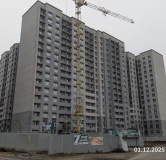 Ход строительства дома № 2 в ЖК Композитор -