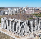 Ход строительства дома 25, корпус 1 в ЖК Хито -