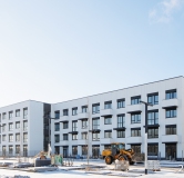 Ход строительства дома № 11 (ГП-5), этап 11 в ЖК Скандиа. Квартал у озера -