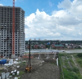 Ход строительства дома 1Г в ЖК На Тенистой -