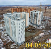 Ход строительства дома 11 в Микрорайон Нанжуль-Солнечный -