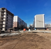 Ход строительства дома 5, секция 5.1, 5.2, 5.3 в ЖК Botaniсa -