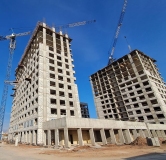 Ход строительства дома 2.2 в ЖК Притяжение -