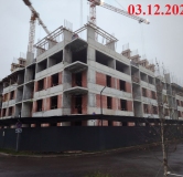 Ход строительства дома 4 в ЖК Алтын Яр -