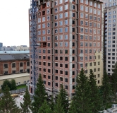 Ход строительства дома 2 в ЖК Оскар -