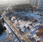 Ход строительства дома 5/1, 1 этап в ЖК Вита-парк -