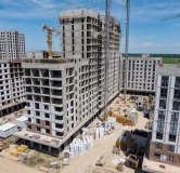 Ход строительства дома Литер 1, квартал 1.5 в ЖК Первое место -