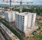 Ход строительства дома 5.1 (1 этап) в ЖК Классика -