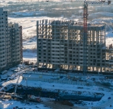 Ход строительства дома № 1, квартал 4 в Макрорайон Амград -