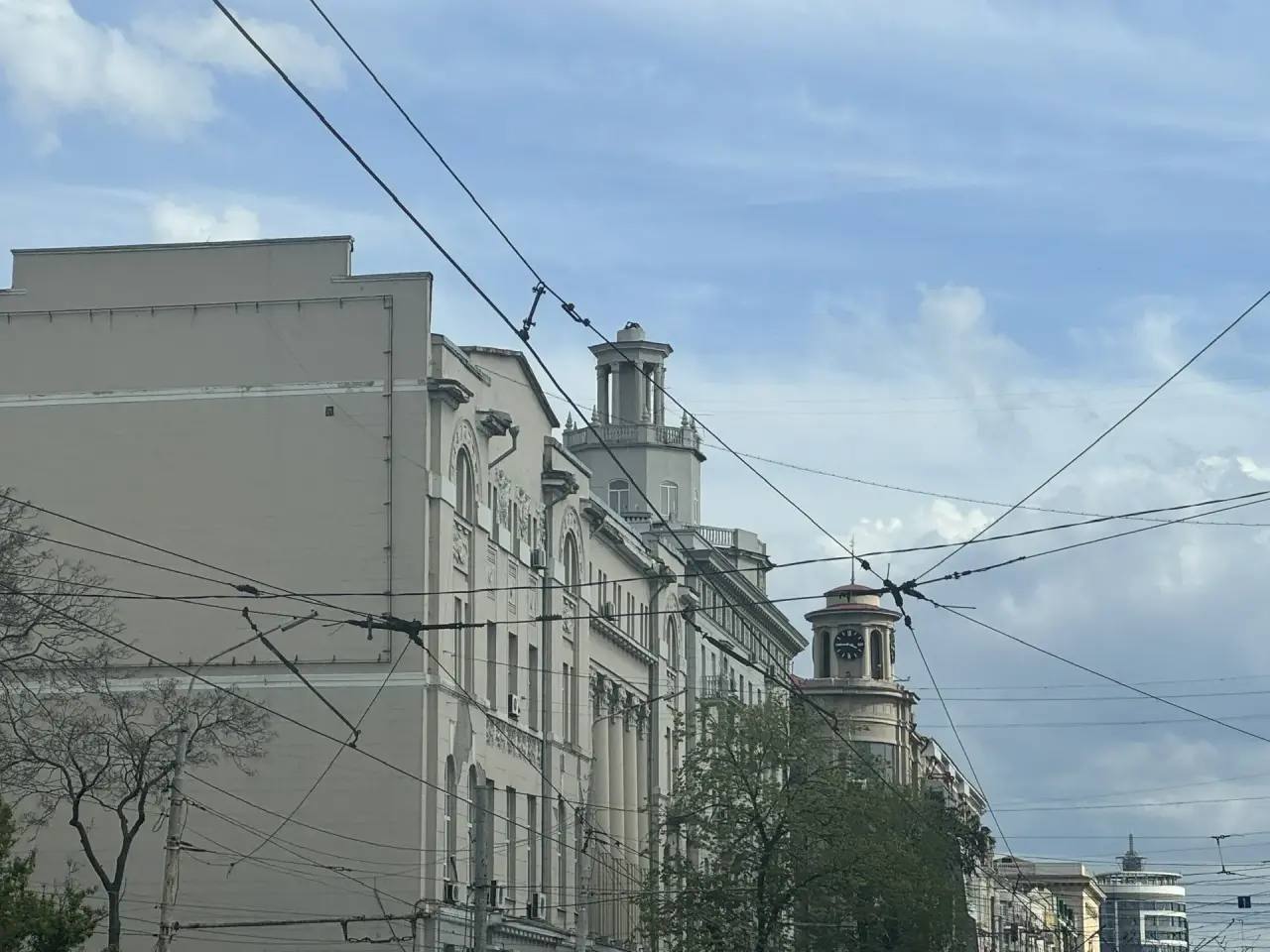 В Ростове убрали обломки рухнувшего шпиля на Большой Садовой - фото 1