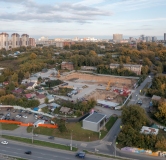 Ход строительства дома 1 в ЖК Страна. Тополёвая -