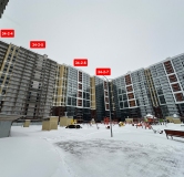 Ход строительства дома 34-2-6, 34-2-7 в ЖК Новое Побережье -