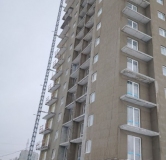 Ход строительства дома 8 в ЖК Зоркий Парк -