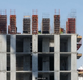 Ход строительства дома 6.1 в ЖК Пшеница -