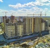 Ход строительства дома 25, секция А,Б в ЖК Ньютон -