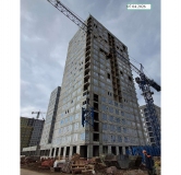 Ход строительства дома 2.2 в ЖК Притяжение -