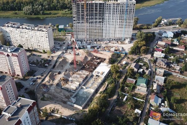 В Самаре продолжается строительство ЖК “River House”