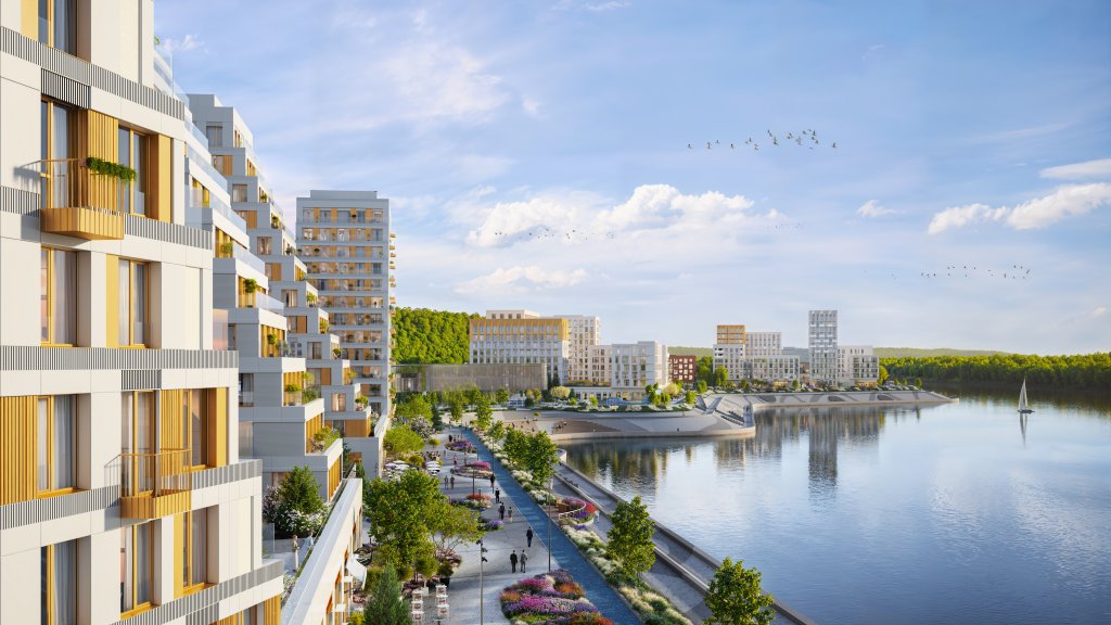 5 редких продуктовых решений в проектах Нижнего Новгорода на примере GloraX Premium Гребной канал - фото 3