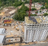 Ход строительства дома 26, корпус 3 в ЖК Фамилия -