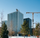 Ход строительства дома корпус 9 в ЖК Нокса Парк -