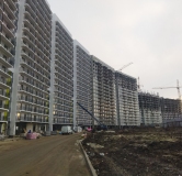 Ход строительства дома 11, 3 этап (секции 7,8,9) в ЖК Арбековская Застава -
