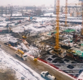 Ход строительства дома 3 в ЖК Респект -